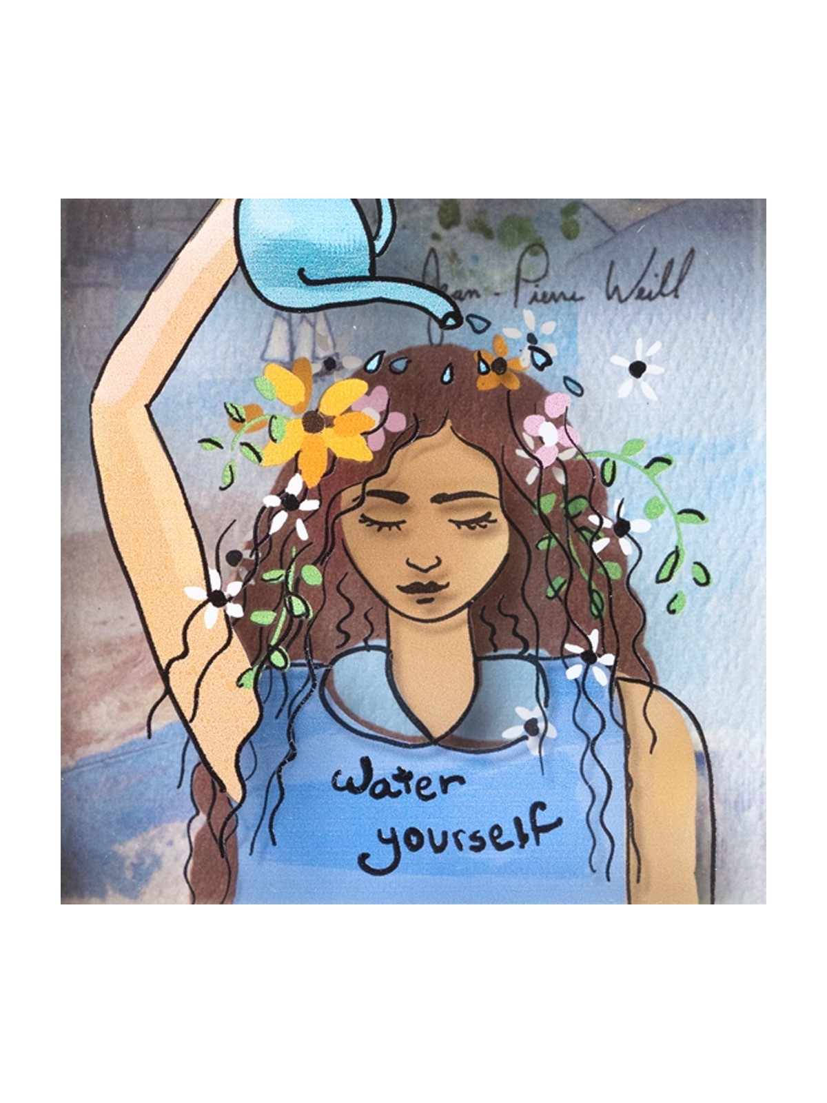 ציור תלת מימד משמעותי - השקה בעצמך, מתנות ט"ו באב, יהודה ישראלי